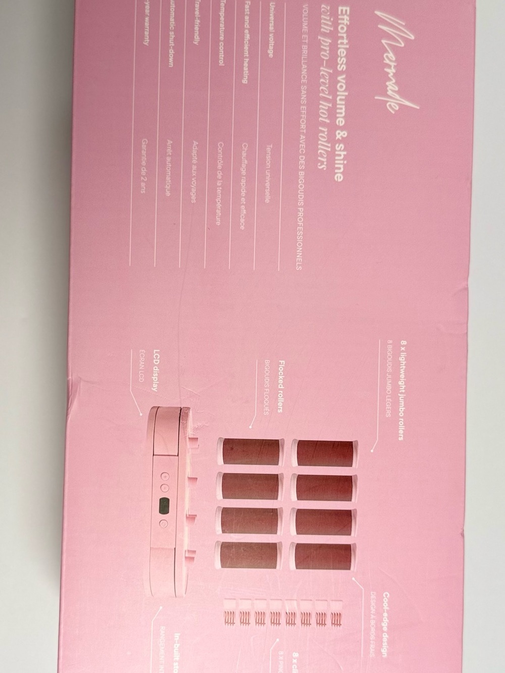 Digital Jumbo Hair Rollers - Pink - Picture 3 of 9
